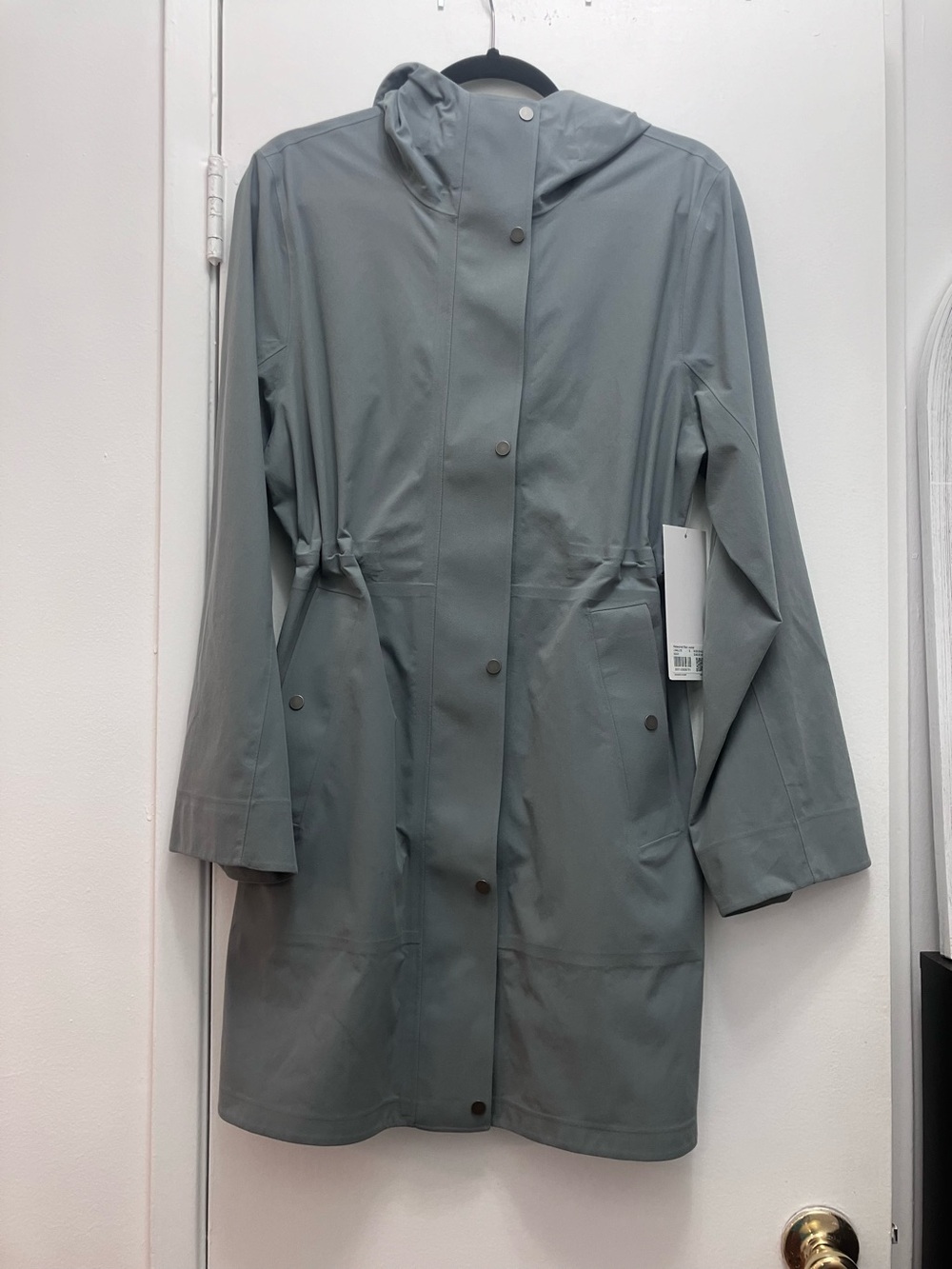 Lululemon Waterproof Rain Jacket - solar grey, size S, Aussie exclusive